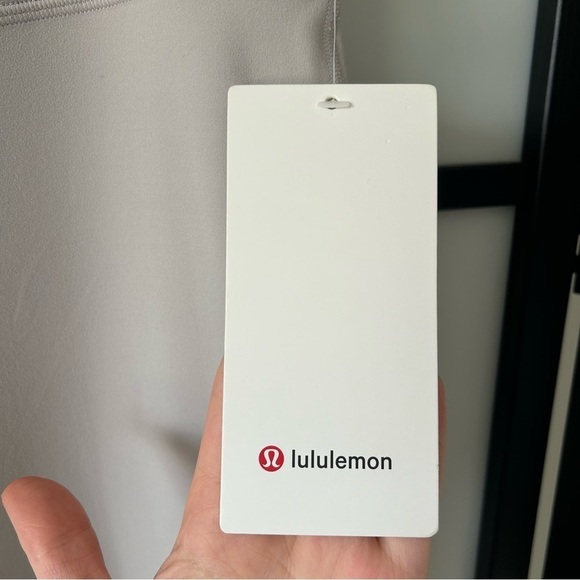 [14] NWT Lululemon Athletica Align High Rise Pant 28” Nulu Legging Chrome 2020 - Picture 15 of 16